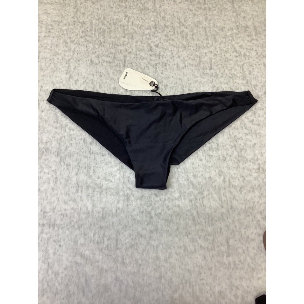 Prana Lahari Tanga Bottom Black Quick Drying Bikini Swim Bottom XL 2080961